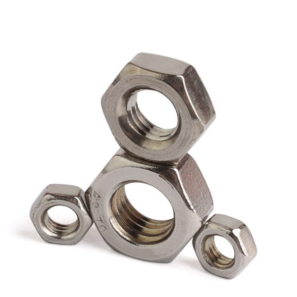 Duplex stainless steel F55 (S32760/1.4501) nut